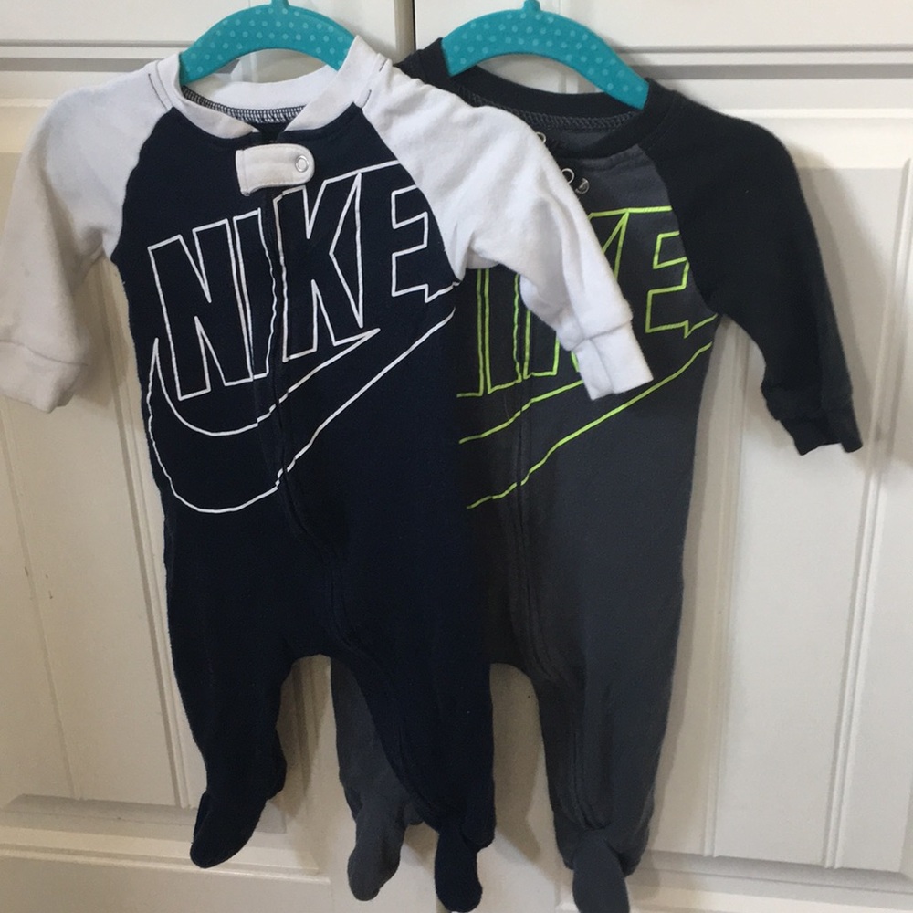 *PRICE DROP🔥*Lot of 2 Nike Footed Onesies